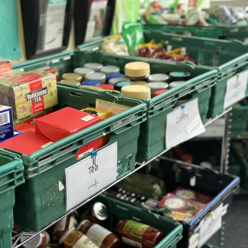Food Bank running Wednesdays and Fridays at The Beacon Community Centre, Exeter